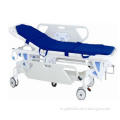 New Luxurious ABS Stretcher Cart Rise Fall Function